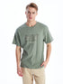 LC Waikiki Crew Neck Short Sleeve Printed Combed Cotton Men's T-shirt